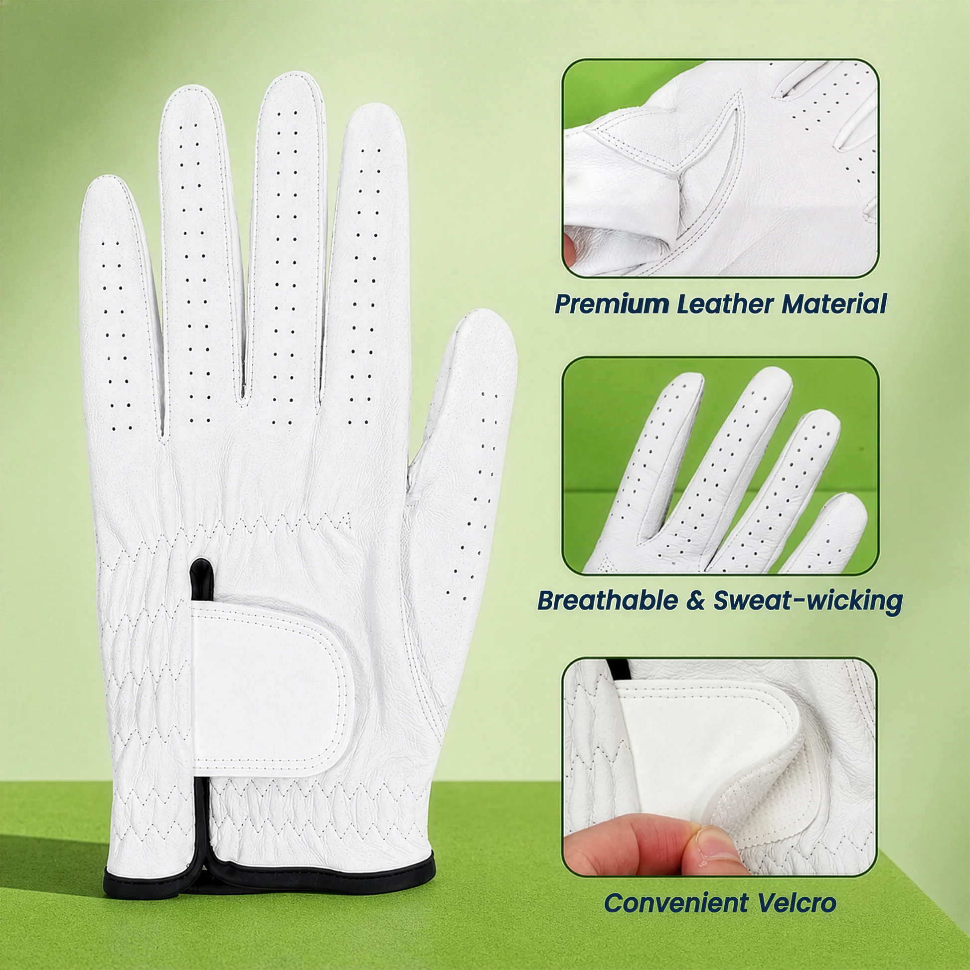 Personalized Golf Glove Custom Name Gift for Men & Women HN590 - Golf Glove GradoCreations