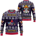 Personalized Luffy Gear 4 Ugly Sweater Custom Name Gift for Dad