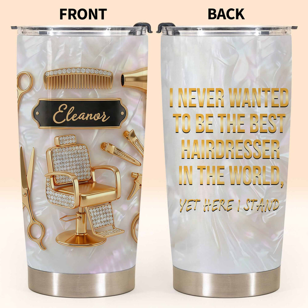 Personalized 20oz Tumbler Custom Hairdresser Gift Idea
