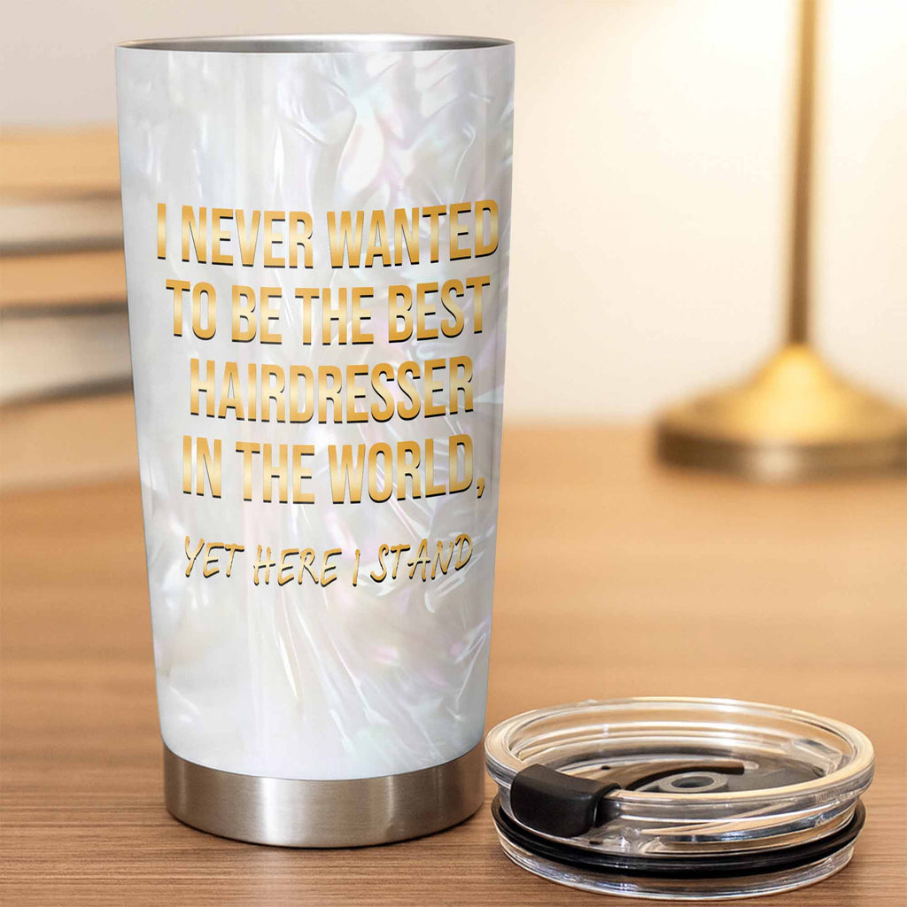 Personalized 20oz Tumbler Custom Hairdresser Gift Idea