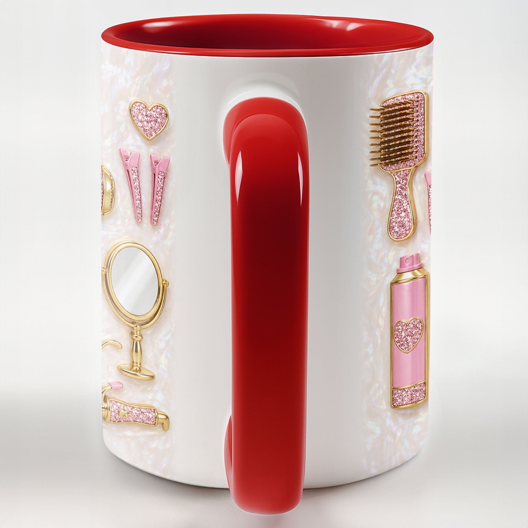 Personalized Accent Mug for Hair Stylists with Custom Name Gift Accent Mug GradoCreations