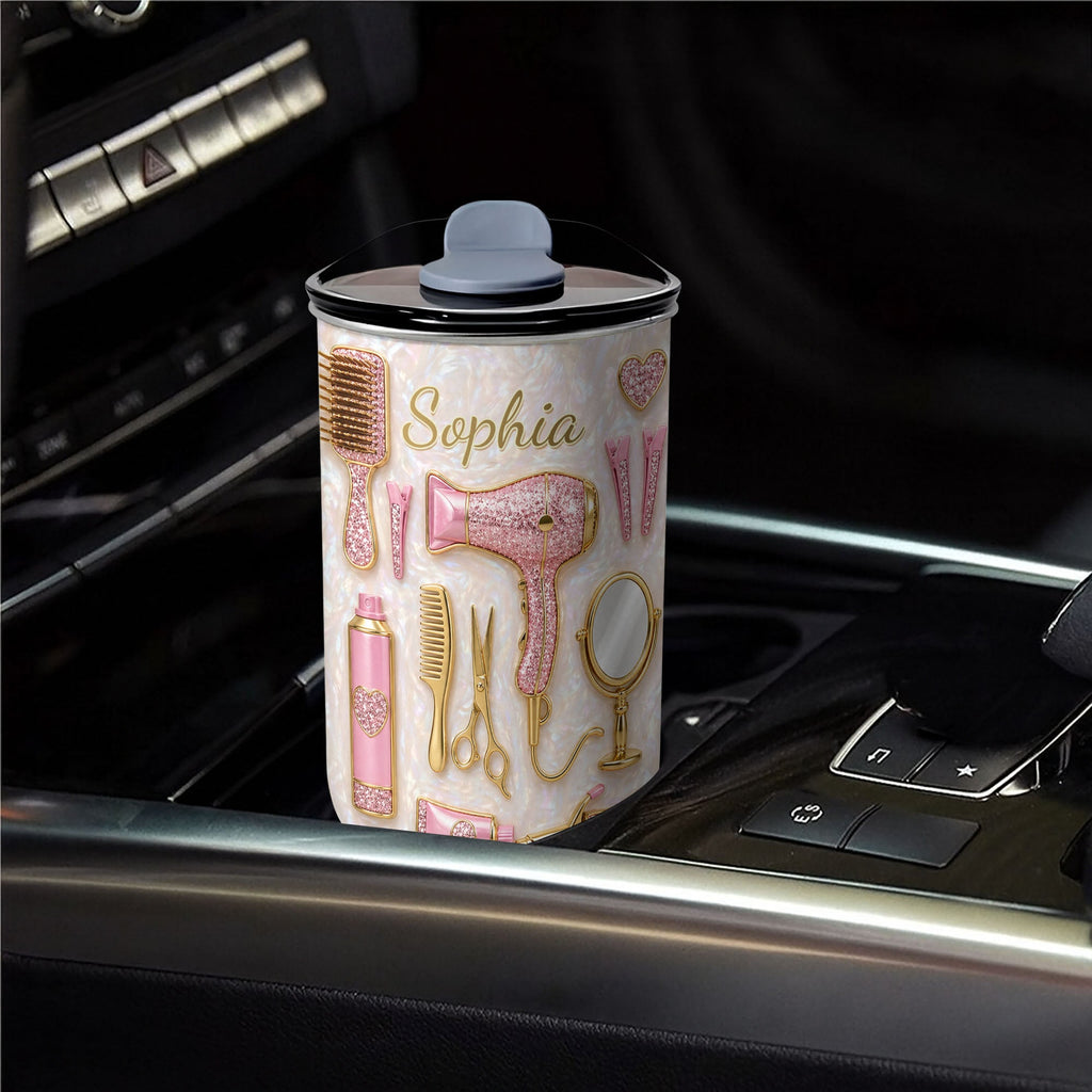 Personalized 10oz Tumbler for Hairstylist with Custom Name 10oz tumbler GradoCreations