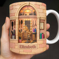 Personalized Coffee Mug for Hairstylist Custom Name Gift Edge-to-edge Mug GradoCreations