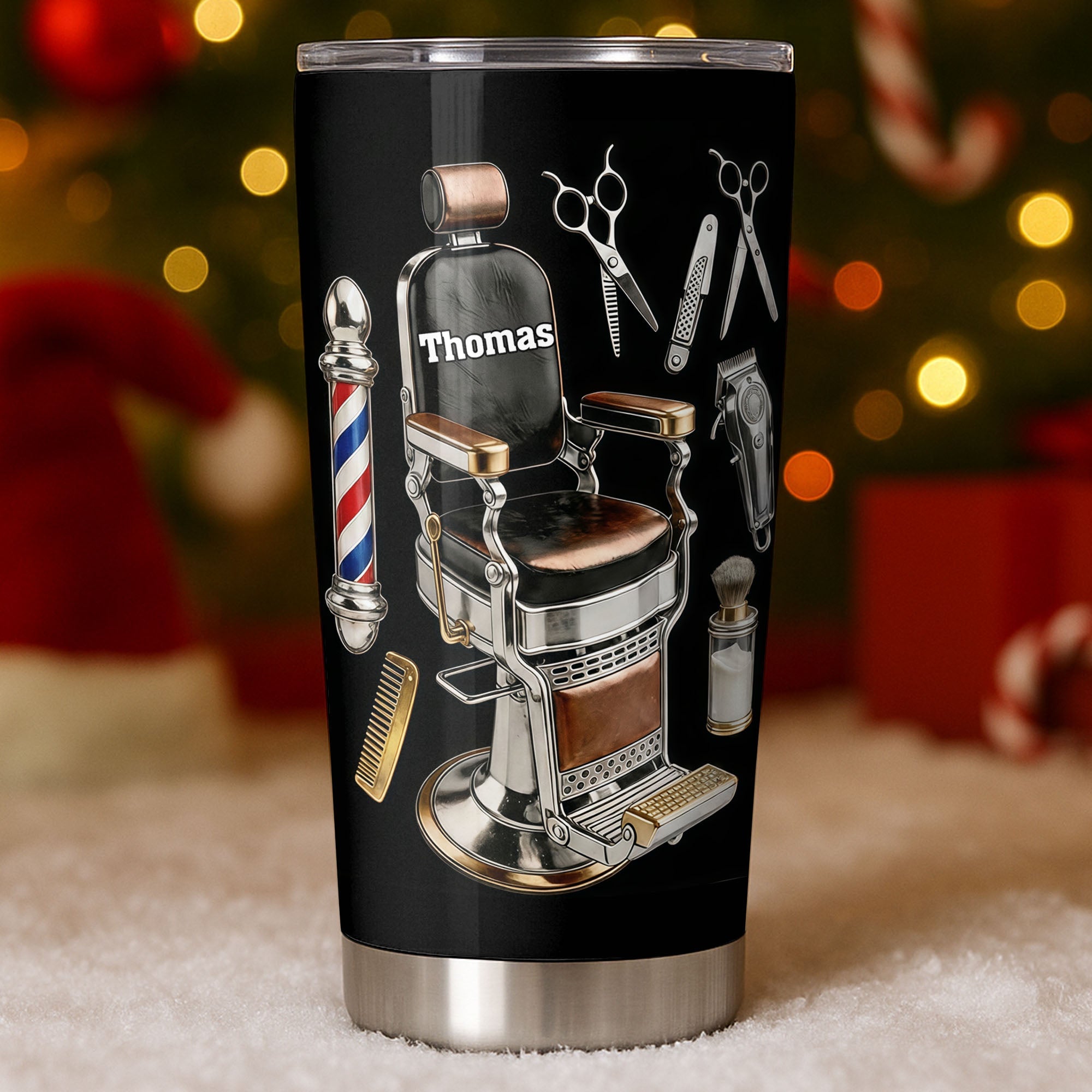 Personalized Stainless Steel Tumbler Gift for Hairstylist Tumbler GradoCreations