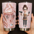 Personalized 20oz Custom Stainless Steel Tumbler Gift for Hairstylist 20oz Tumbler GradoCreations