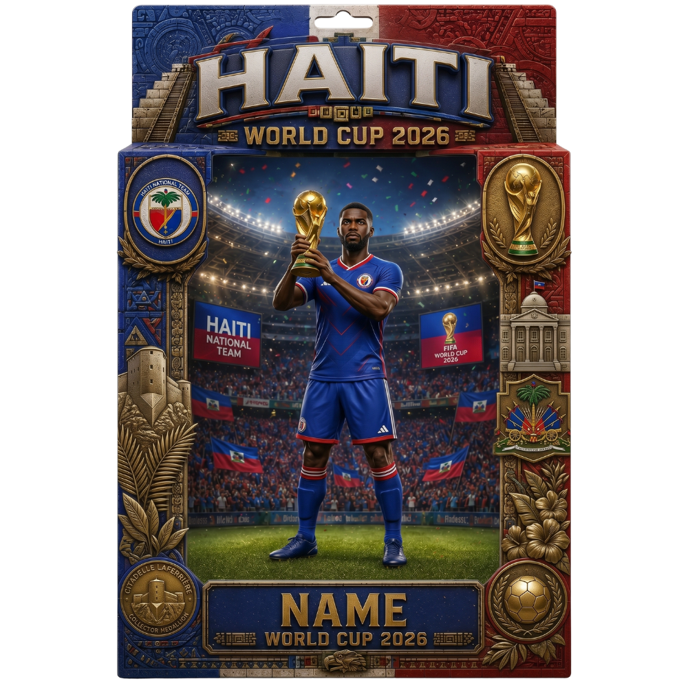 Personalized Acrylic Plaque for Soccer Fans - Custom Nation Gift