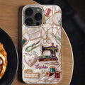 Personalized Clear Phone Case Custom Name Gift for Mom
