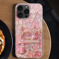 Personalized Clear Phone Case with Name for Sewing Lovers Clear Phone Case GradoCreations