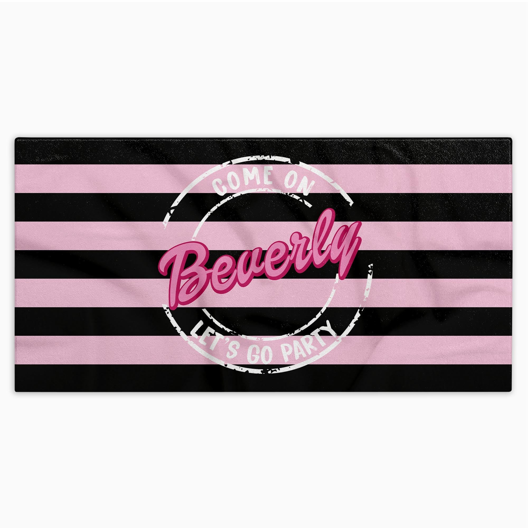 Personalized Microfiber Beach Towel Custom Name Gift for Her Beach Towels GradoCreations