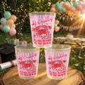 Personalized Frosted Cups Custom Name Beach Lover Gift Frosted Cups GradoCreations
