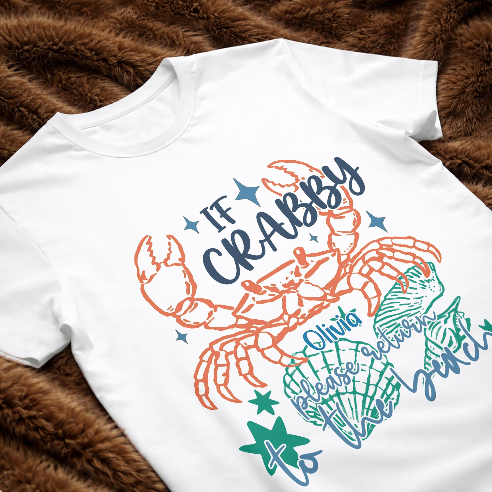 Personalized Custom Beach T-Shirt Hoodie Gift for Women Shirt GradoCreations