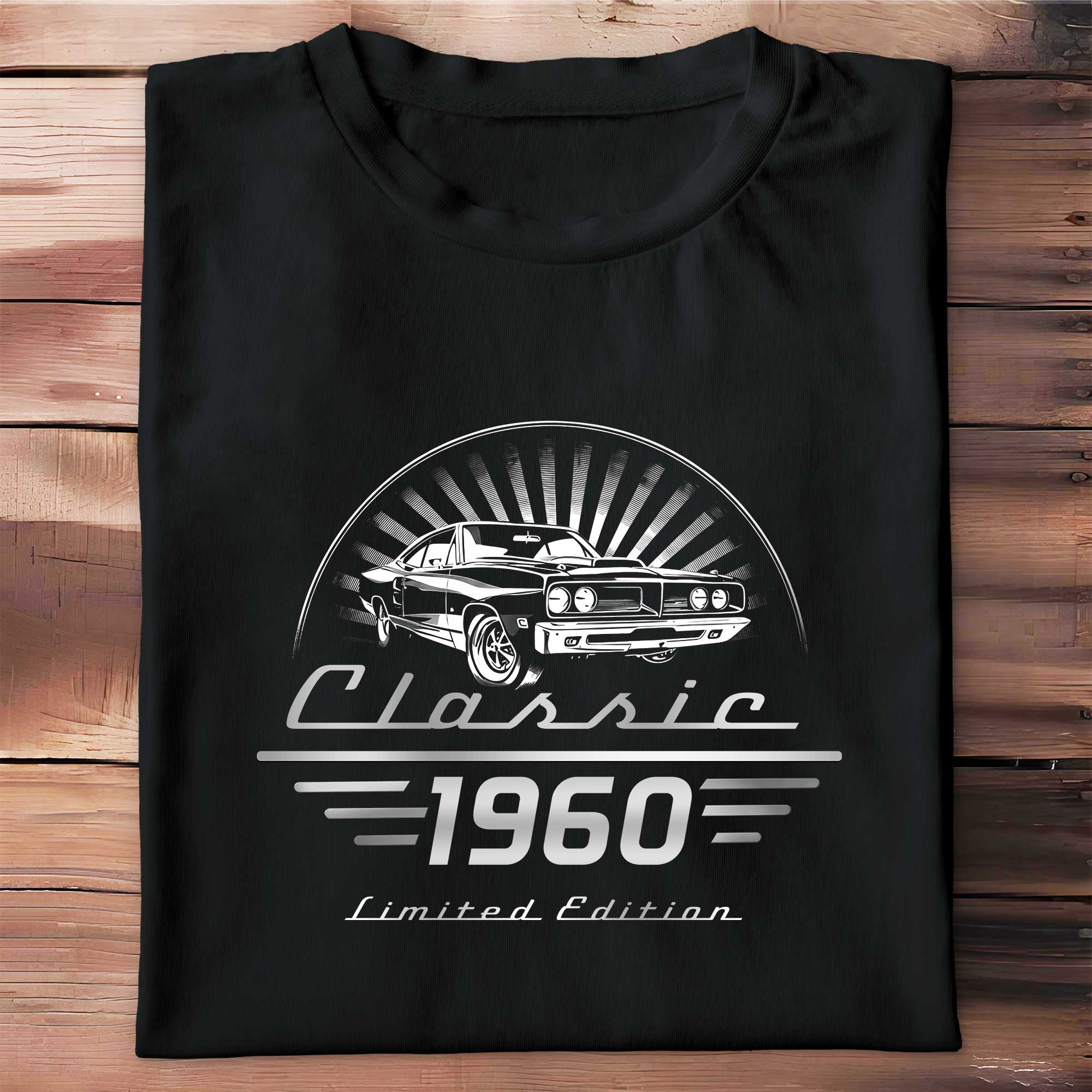 Personalized Vintage Car Unisex T-Shirt & Hoodie Gift for Dad Shirt GradoCreations