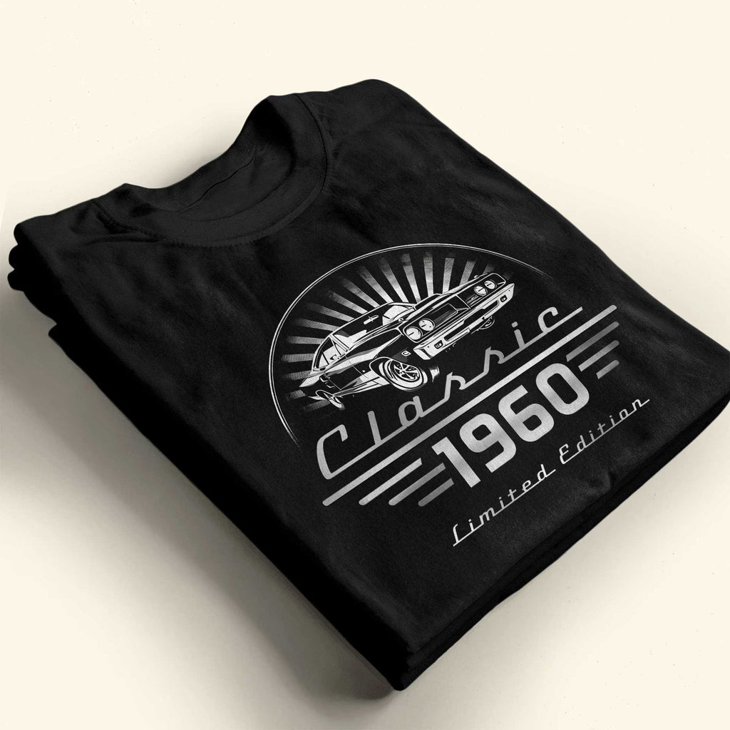 Personalized Vintage Car Unisex T-Shirt & Hoodie Gift for Dad Shirt GradoCreations