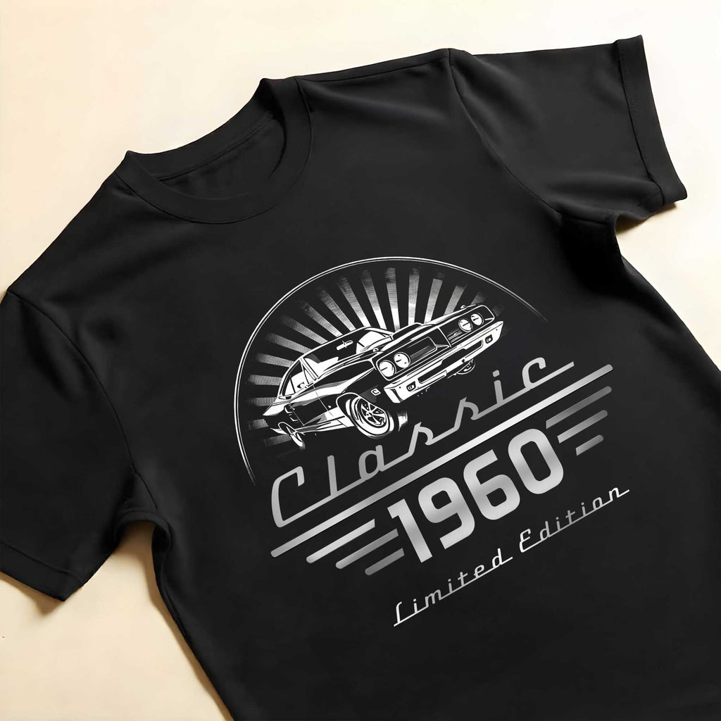 Personalized Vintage Car Unisex T-Shirt & Hoodie Gift for Dad Shirt GradoCreations