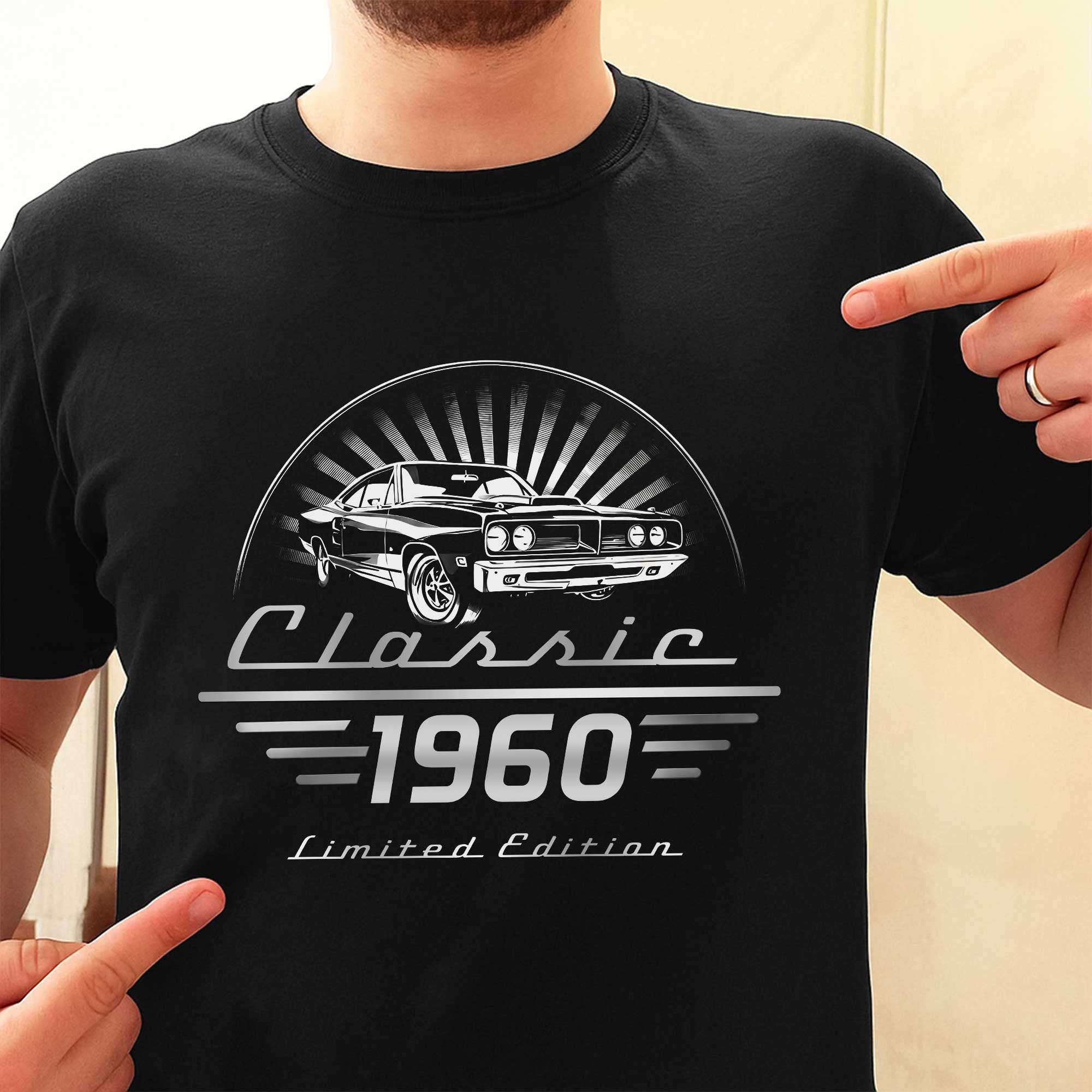 Personalized Vintage Car Unisex T-Shirt & Hoodie Gift for Dad Shirt GradoCreations