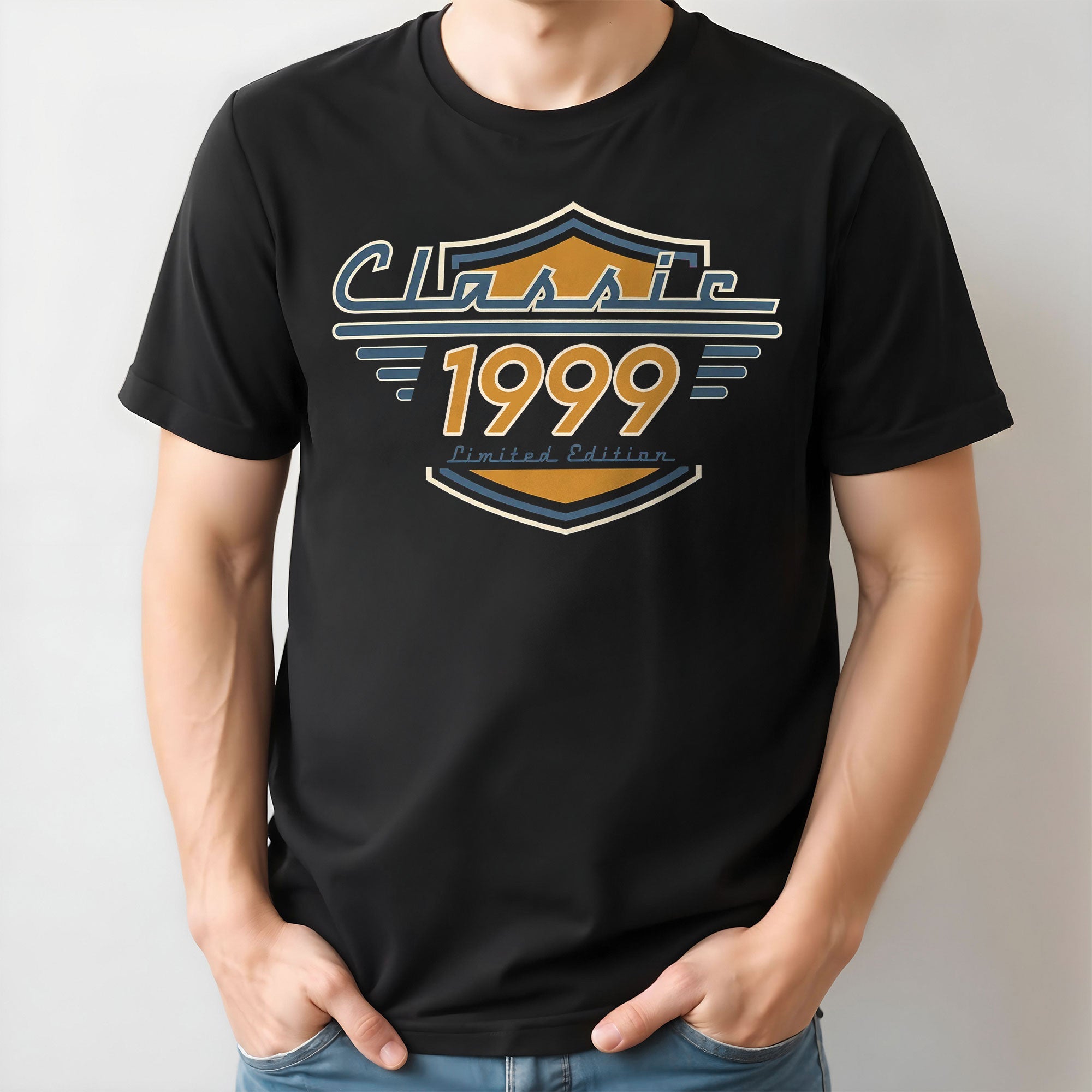Personalized Vintage Shield Badge T-shirt Hoodie Gift for Him Shirt GradoCreations