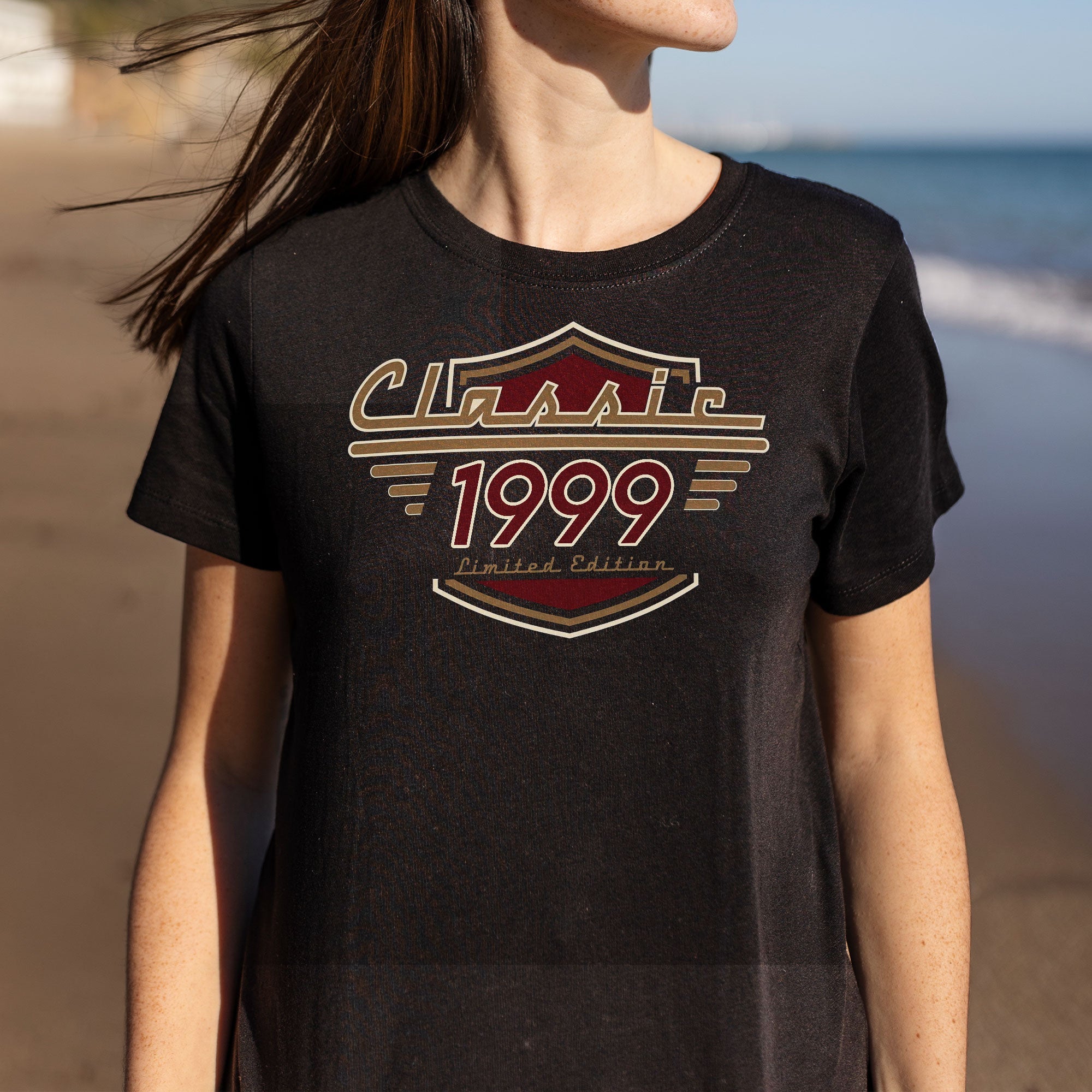 Personalized Vintage Shield Badge T-shirt Hoodie Gift for Him Shirt GradoCreations