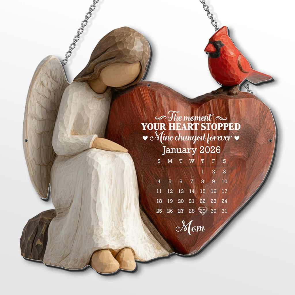Personalized Metal Sign Custom Shape Heart Cardinal Gift Custom Shaped Metal Sign GradoCreations
