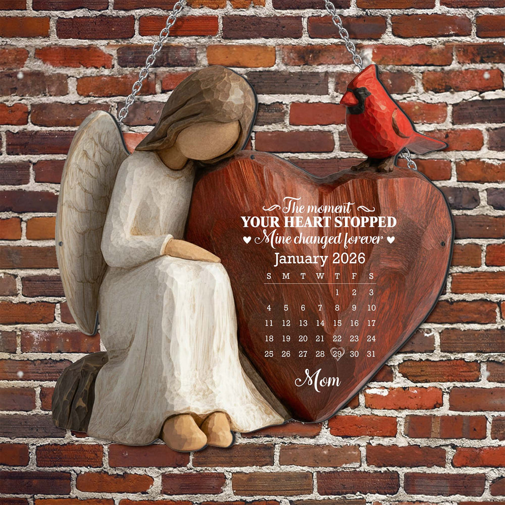 Personalized Metal Sign Custom Shape Heart Cardinal Gift Custom Shaped Metal Sign GradoCreations
