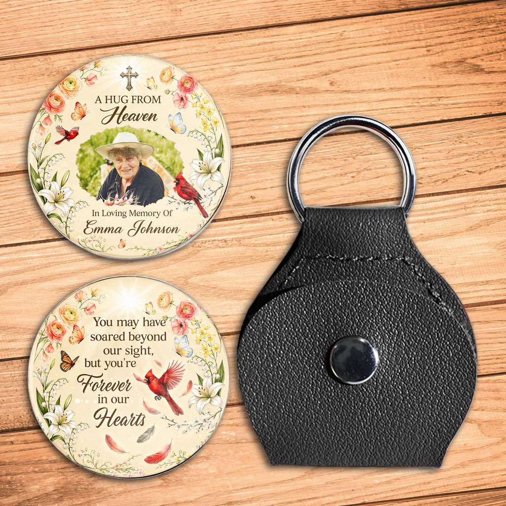 Personalized Pocket Hug Custom Memory Token Gift for Family Pocket Hug GradoCreations