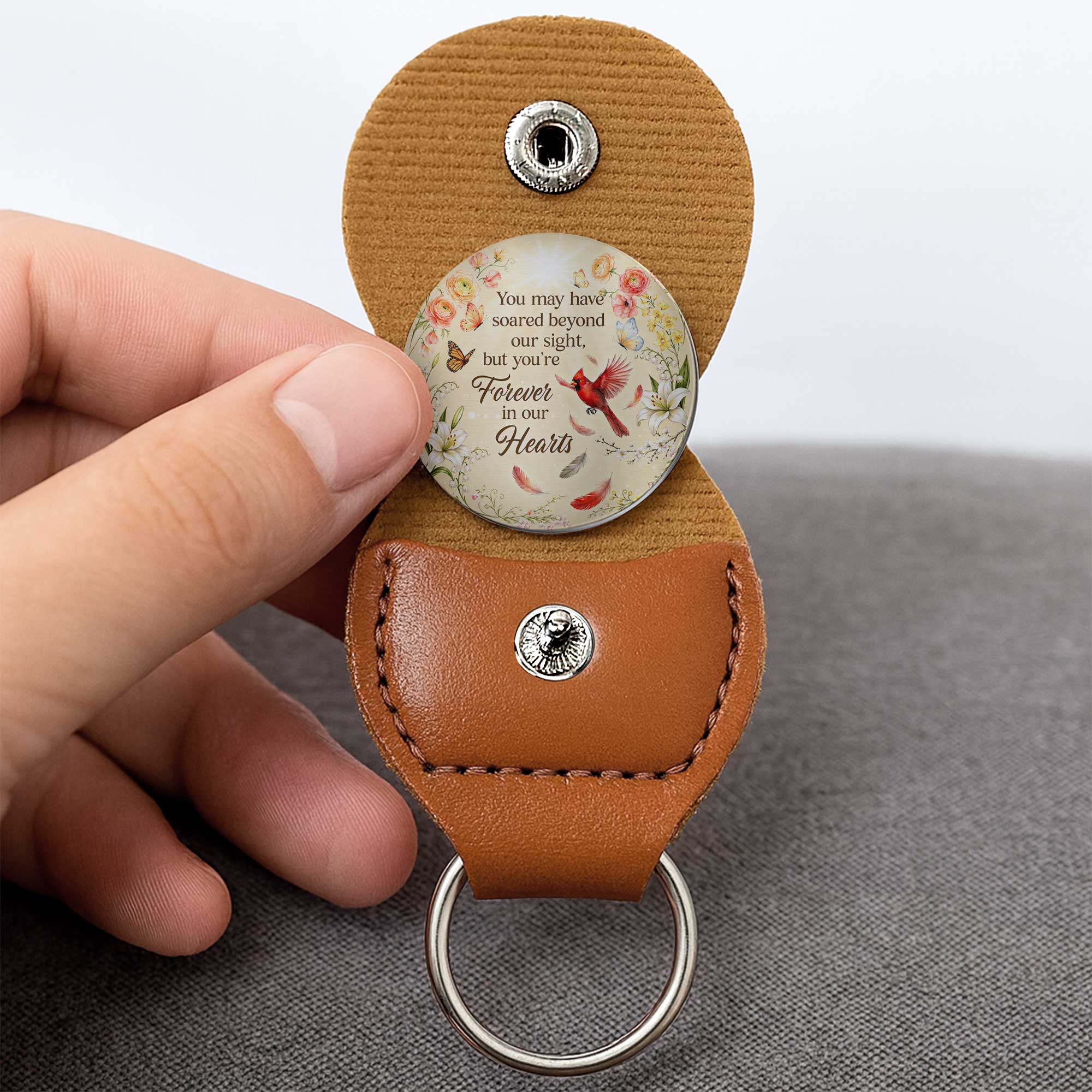 Personalized Pocket Hug Custom Memory Token Gift for Family Pocket Hug GradoCreations