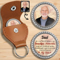 Personalized Custom Pocket Hug Memorial Gift for Dad | Keepsake Pocket Hug GradoCreations