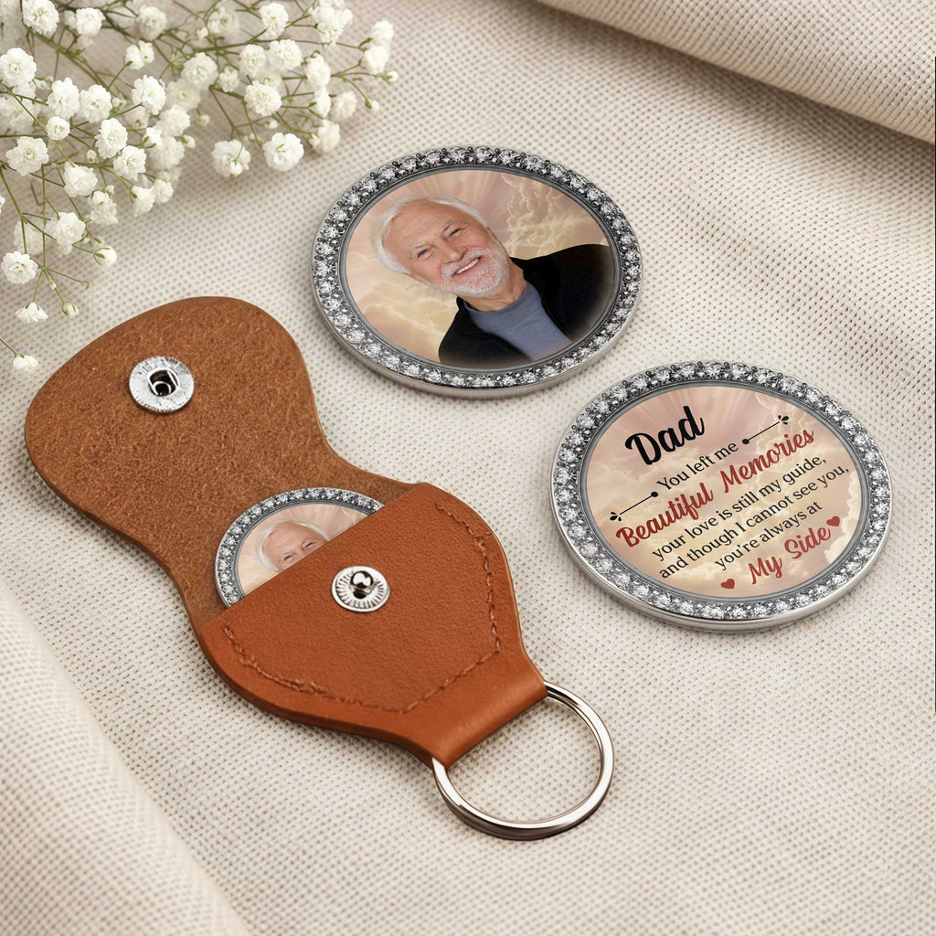 Personalized Custom Pocket Hug Memorial Gift for Dad | Keepsake Pocket Hug GradoCreations
