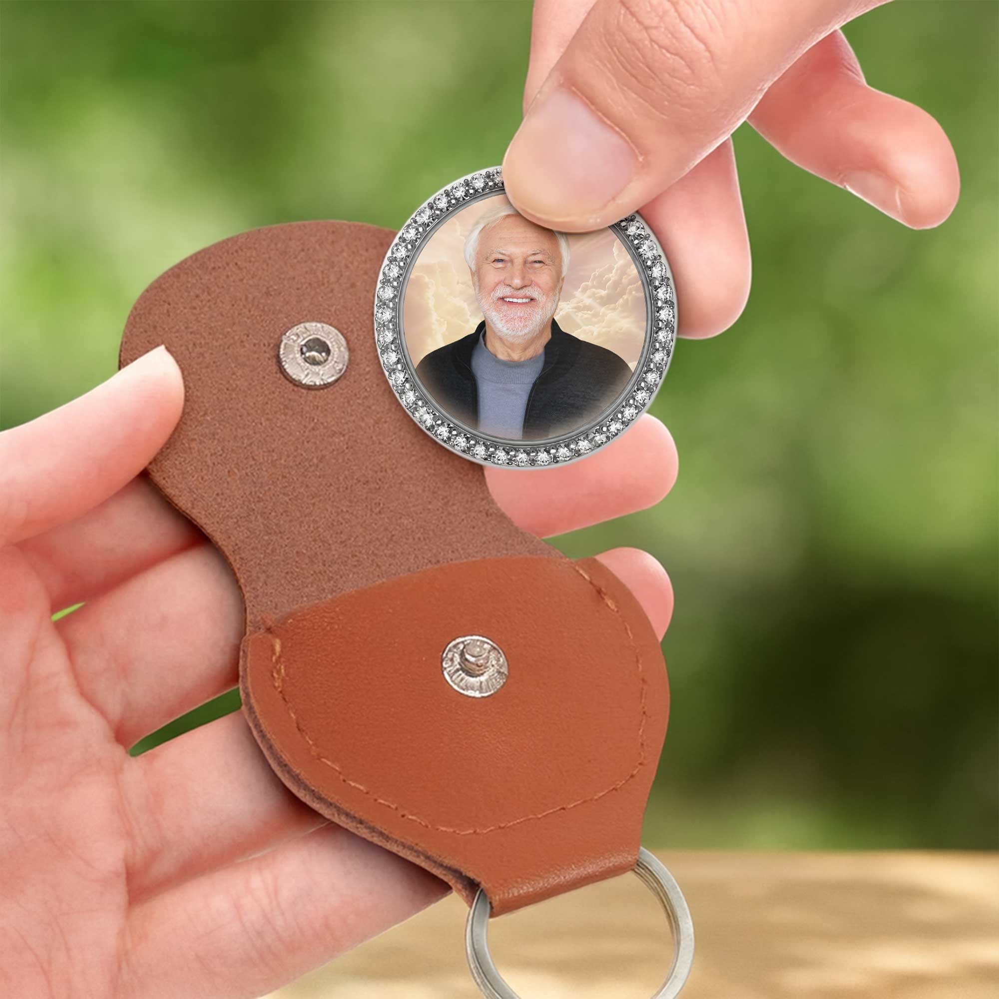 Personalized Custom Pocket Hug Memorial Gift for Dad | Keepsake Pocket Hug GradoCreations