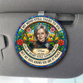 Personalized Memorial Car Visor Clip Custom Hummingbird Gift for Family Car Visor Clip GradoCreations