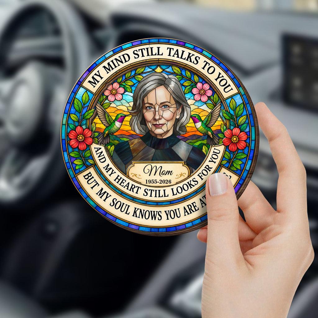 Personalized Memorial Car Visor Clip Custom Hummingbird Gift for Family Car Visor Clip GradoCreations