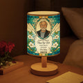 Personalized Memorial Fabric Lamp Doves Custom Name Gift Fabric Lamp GradoCreations