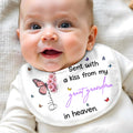 Personalized Baby Bib Custom Name Gift for Baby Shower Baby Bib GradoCreations