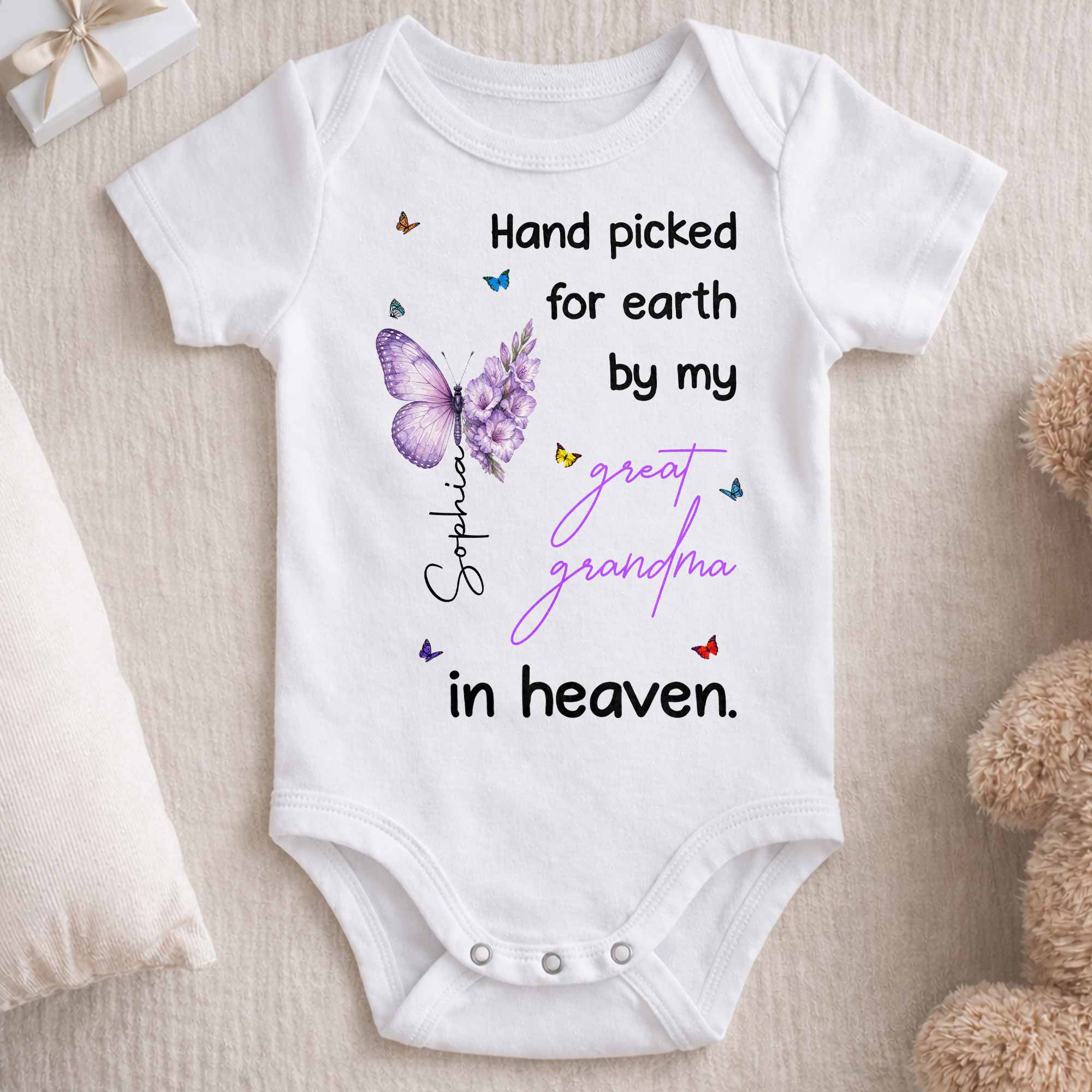 Personalized Custom Baby Onesie with Name for Baby Shower Gift Baby Onesie GradoCreations