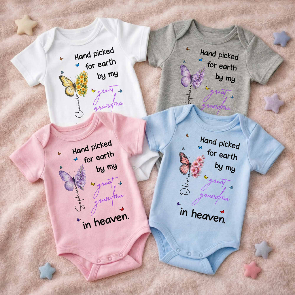 Personalized Custom Baby Onesie with Name for Baby Shower Gift Baby Onesie GradoCreations