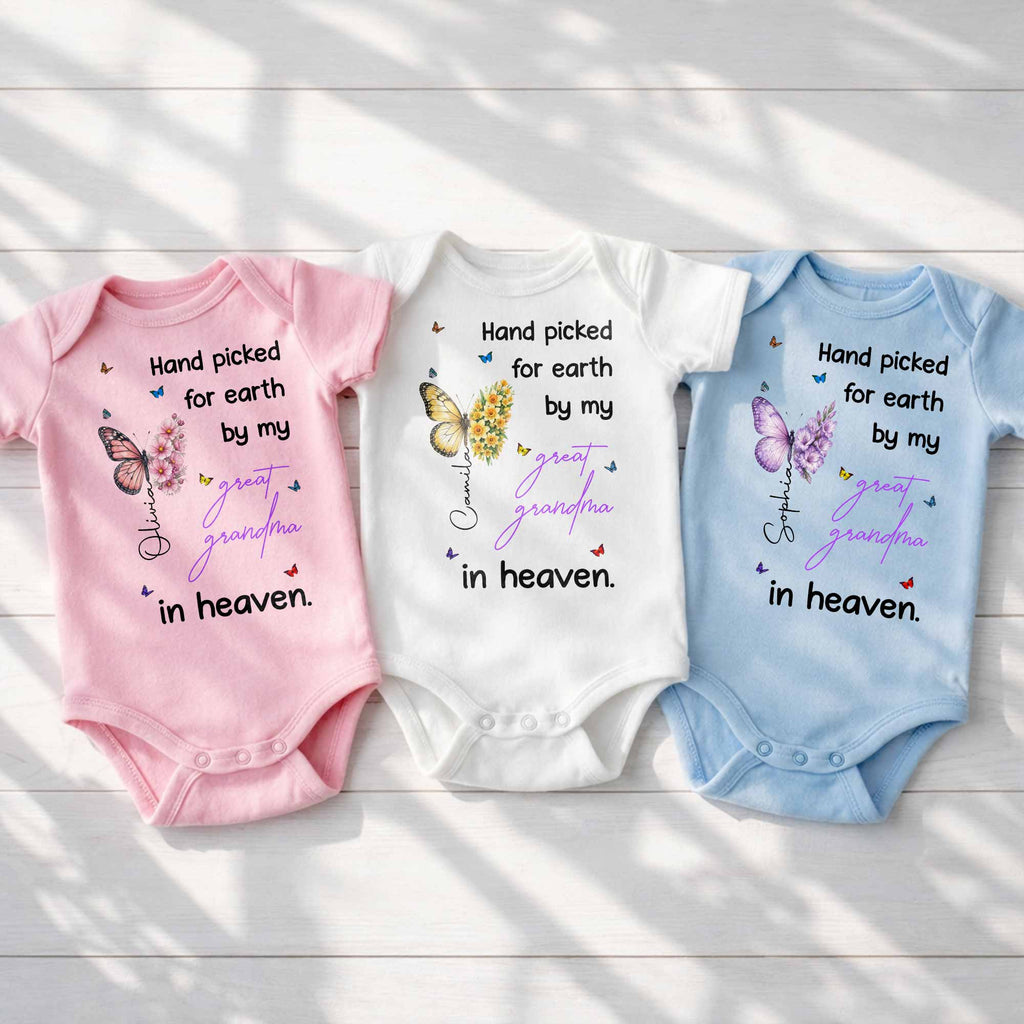 Personalized Custom Baby Onesie with Name for Baby Shower Gift Baby Onesie GradoCreations