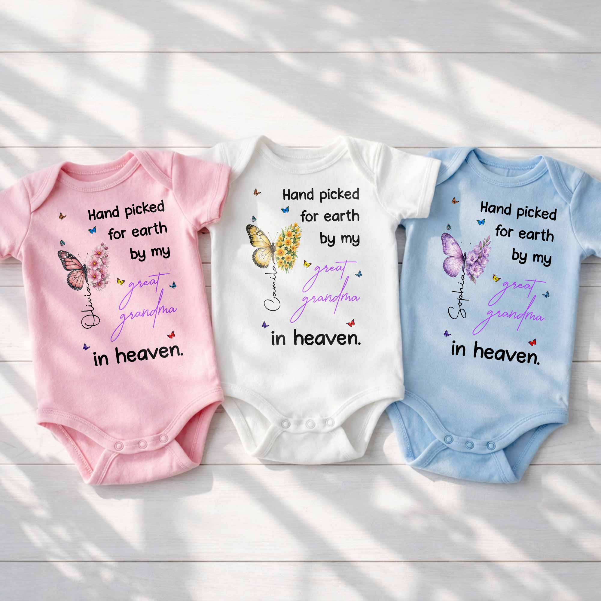 Personalized Custom Baby Onesie with Name for Baby Shower Gift Baby Onesie GradoCreations