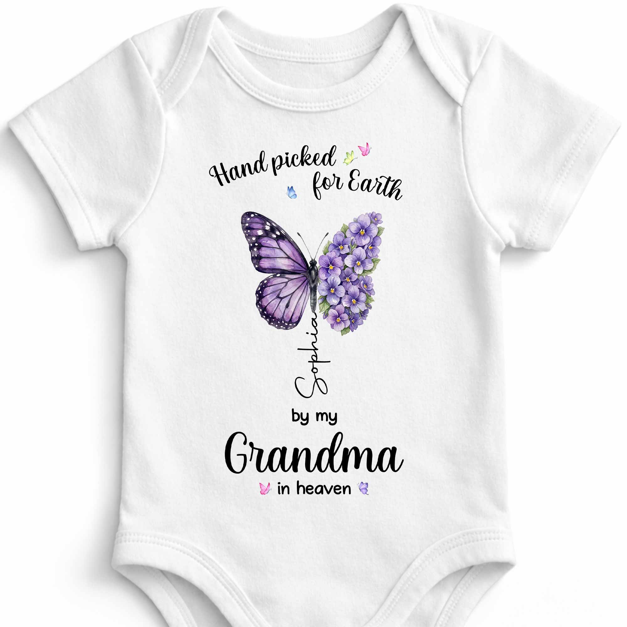 Personalized Baby Onesie Custom Name Gift for Baby Shower Baby Onesie GradoCreations