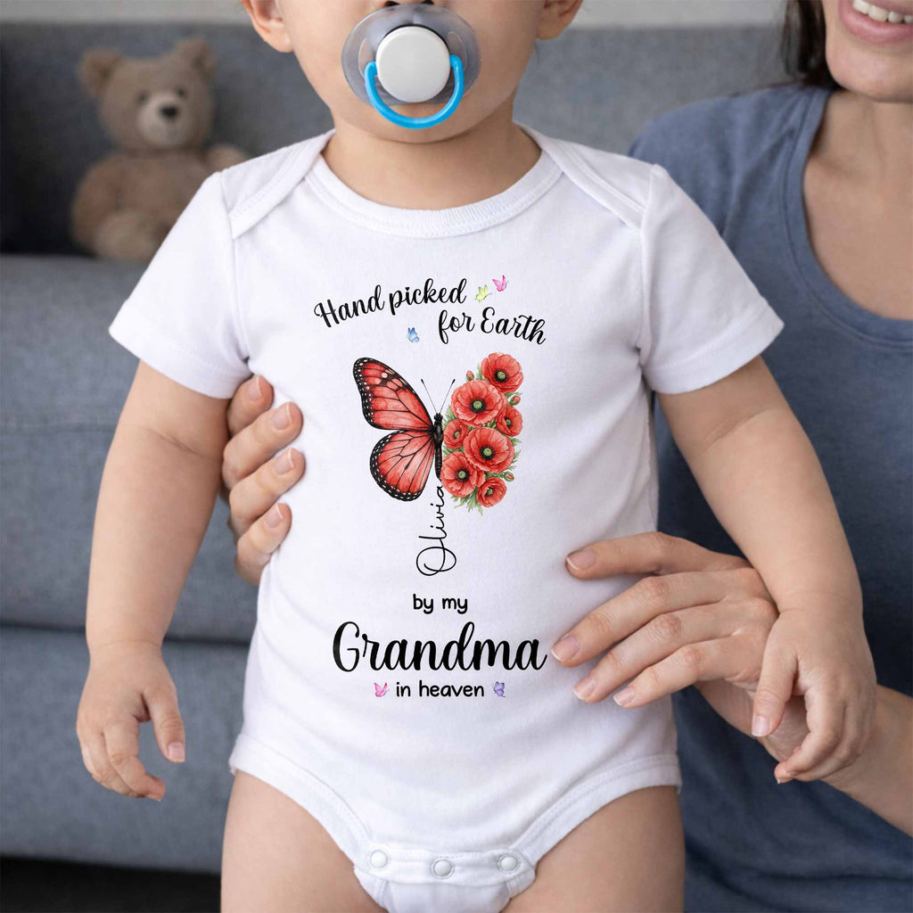 Personalized Baby Onesie Custom Name Gift for Baby Shower Baby Onesie GradoCreations