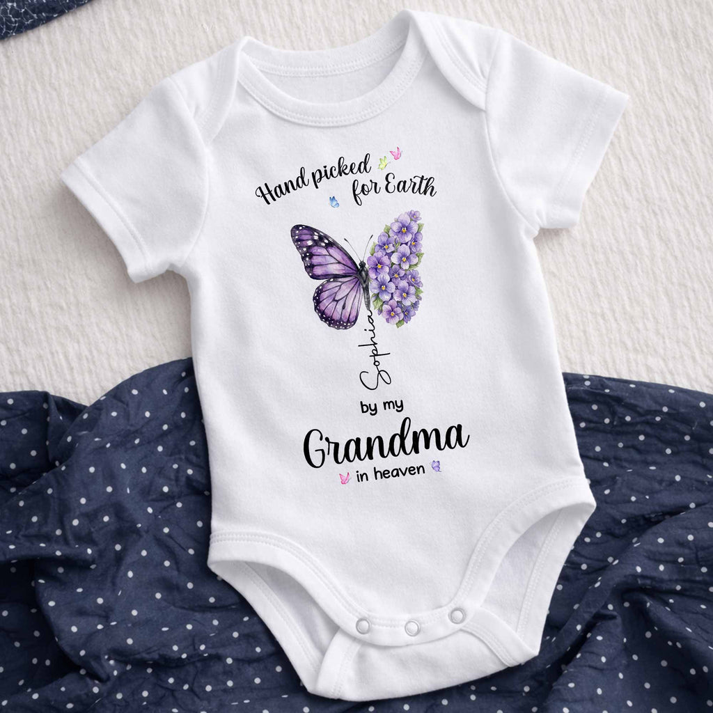 Personalized Baby Onesie Custom Name Gift for Baby Shower Baby Onesie GradoCreations