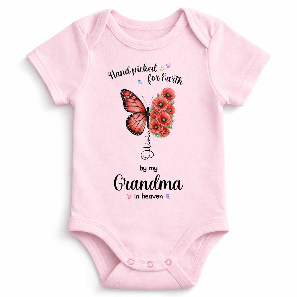 Personalized Baby Onesie Custom Name Gift for Baby Shower Baby Onesie GradoCreations