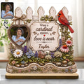 Personalized 2-Layer Wood Plaque Custom Name Cardinal Gift Wood Plaque GradoCreations