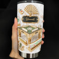 Personalized Mahjong Tumbler 20oz Custom Name Gift for Game Lovers 20oz Tumbler GradoCreations