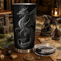 Personalized Celtic Knot Dragon Tumbler Custom Name Gift Tumbler GradoCreations