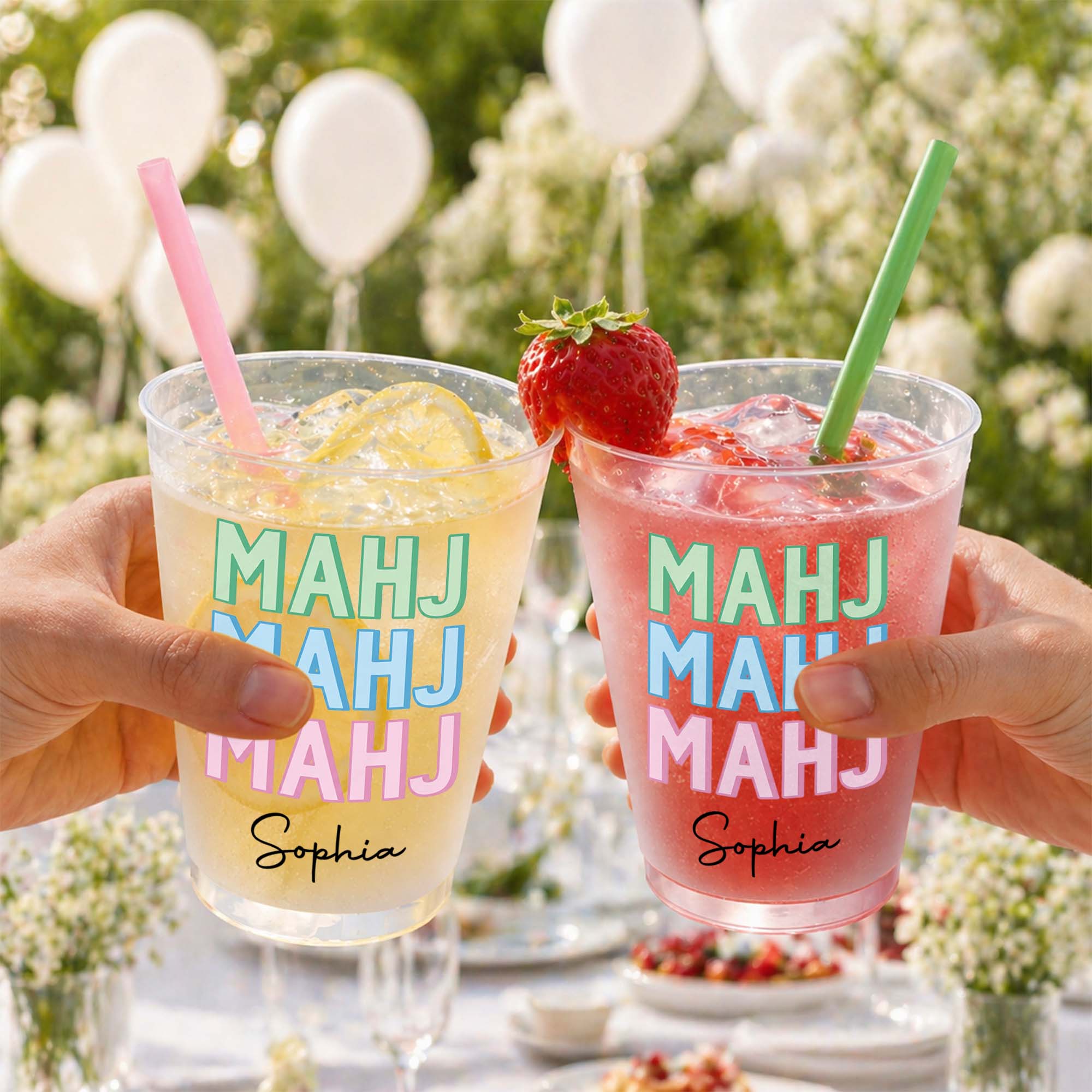 Personalized Frosted Cups Custom Game Night Gift for Friends Frosted Cups GradoCreations