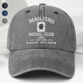 Personalized Washed Denim Cap Custom Name Game Lover Gift Washed Denim Cap GradoCreations