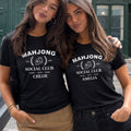 Personalized Mahjong Social Club T-shirt & Hoodie Custom Name Gift Shirt GradoCreations
