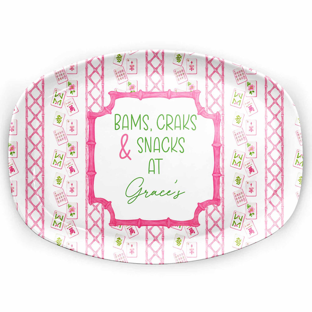 Personalized Custom Plate for Game Night Treats - Unique Gift Custom Plate GradoCreations