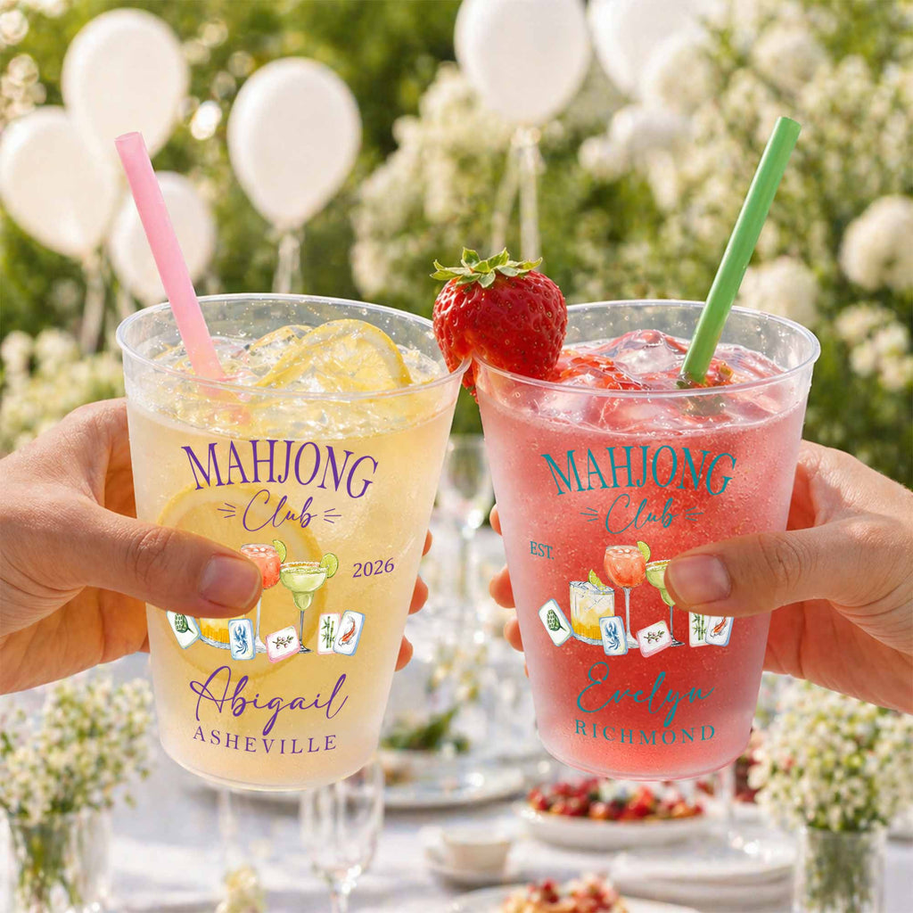 Personalized Frosted Cups Custom Name Cocktail Gift for Besties Frosted Cups GradoCreations