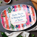 Personalized Decorative Plate Custom Name Gift for Mahjong Lovers Custom Plate GradoCreations