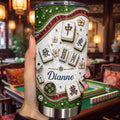 Personalized Mahjong Tile Design 20oz Stainless Steel Tumbler Gift 20oz Tumbler GradoCreations
